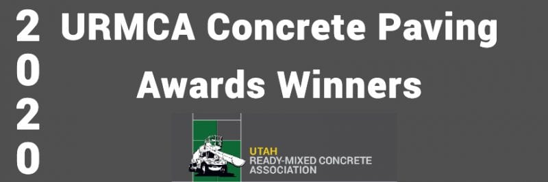 URMCA Concrete Paving Awards Winners